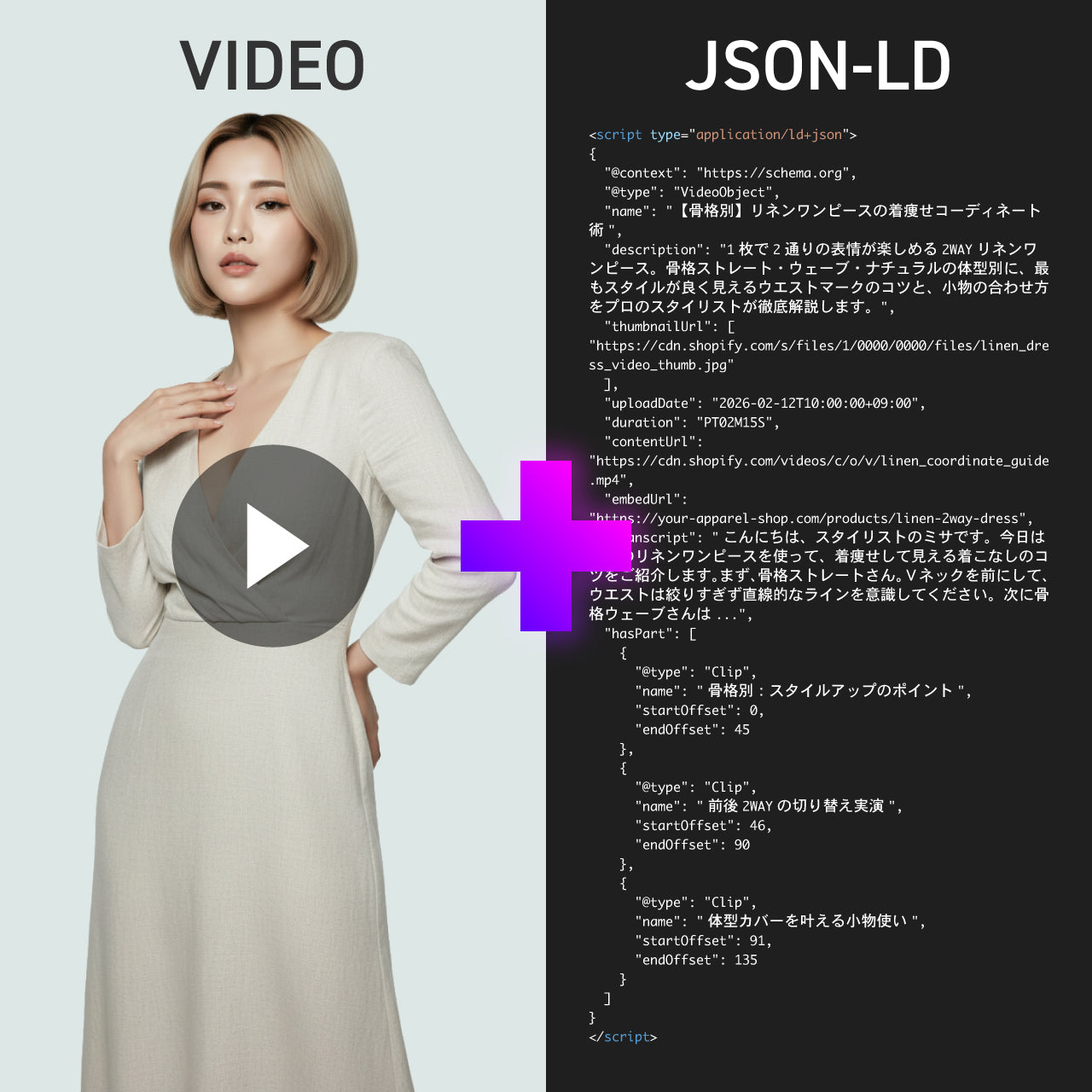 【Shopify】LLMOに効果的！動画検索をハックする「ハイパー・ビデオ・アセット」